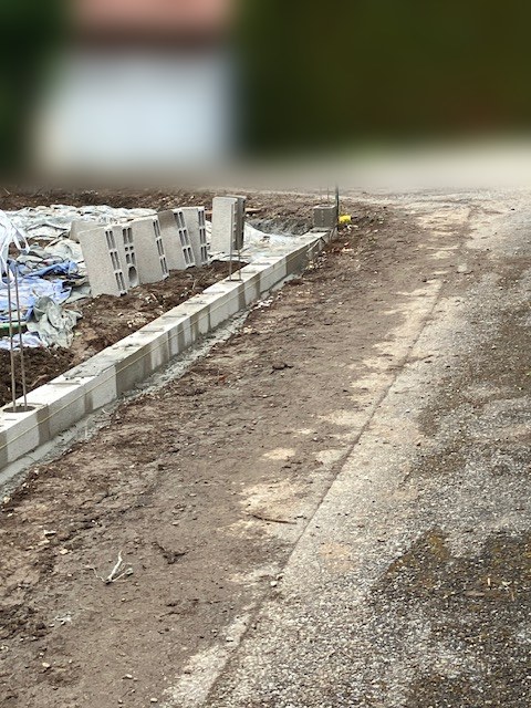 Travaux d'aménagement extérieur